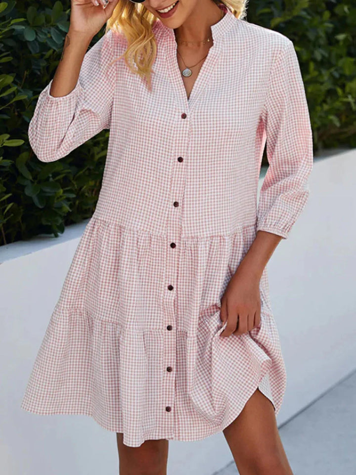 Orla Fiona | Flowy Midi Dress For Effortless Daytime Style.