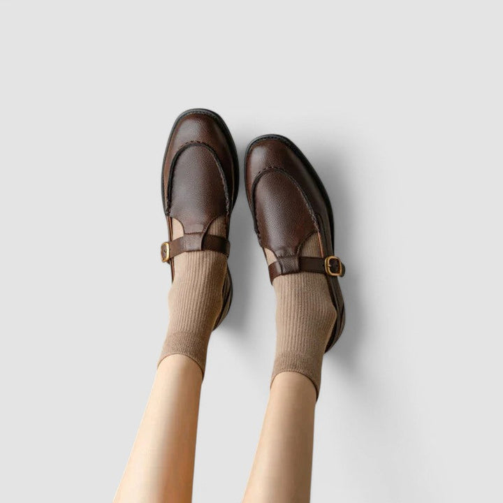 Avery - Square-Toe Mary Jane Orthopaedic Shoes
