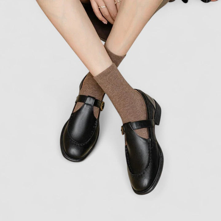 Avery - Square-Toe Mary Jane Orthopaedic Shoes