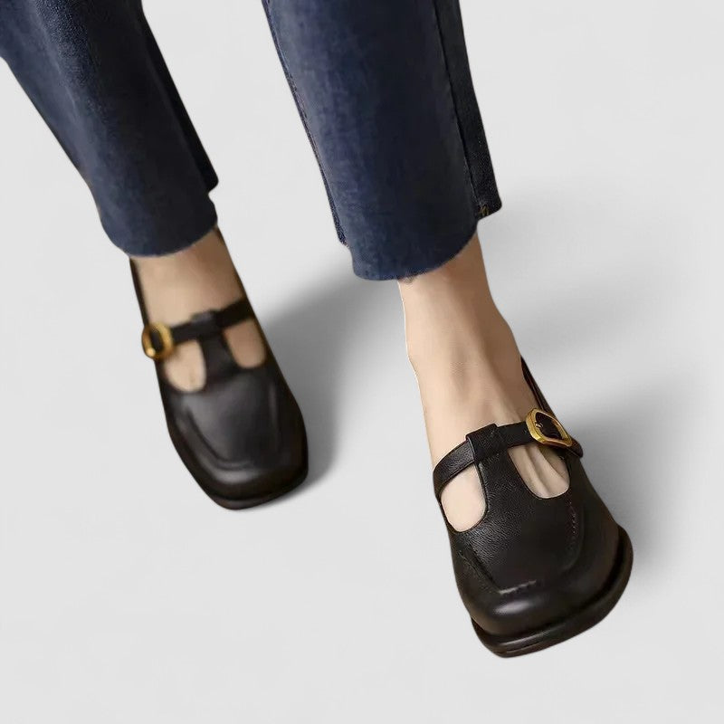 Elizabeth - Orthopaedic Shoes with T-Strap Mary Jane