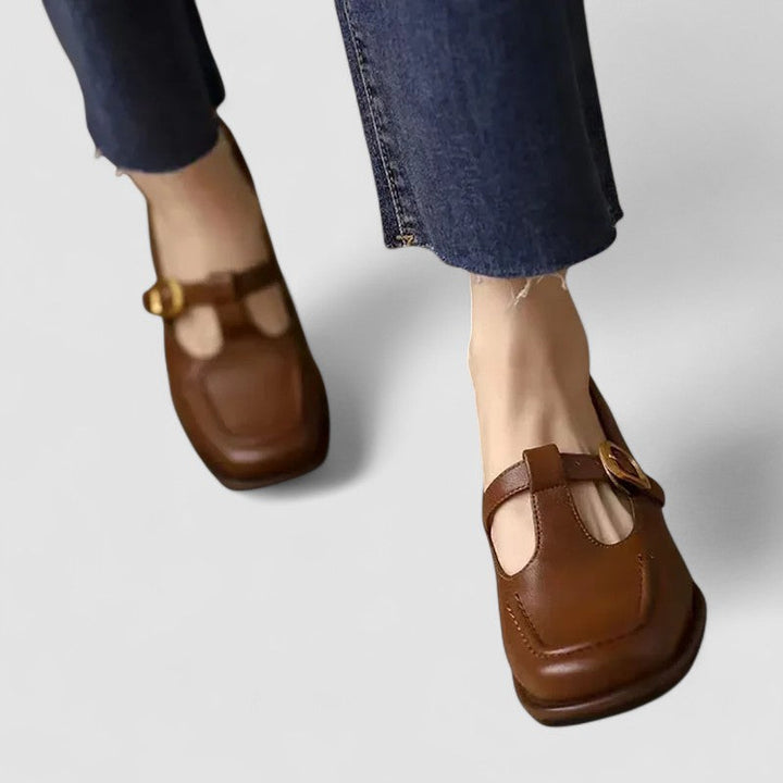 Elizabeth - Orthopaedic Shoes with T-Strap Mary Jane