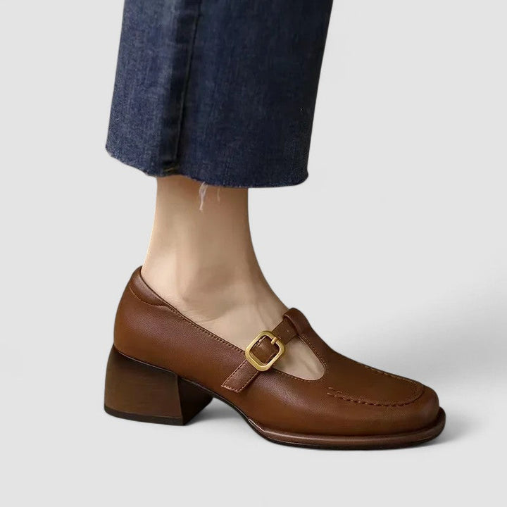 Elizabeth - Orthopaedic Shoes with T-Strap Mary Jane