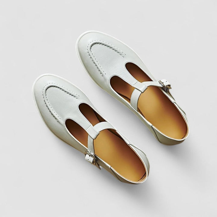 Camila – Mary Jane Orthopaedic Shoes with Low Heel