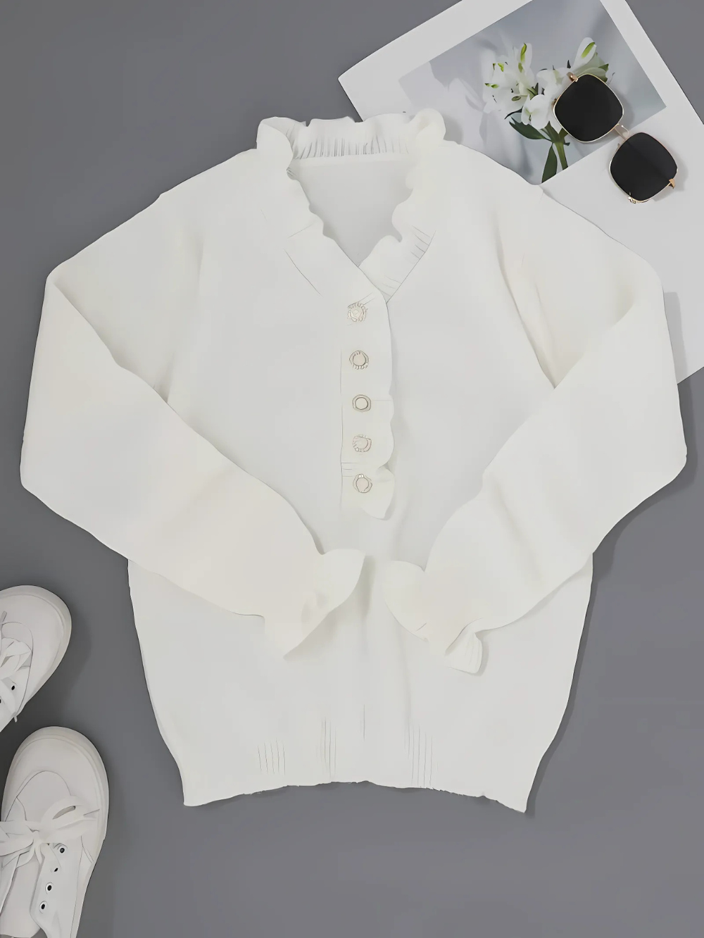 Gisèl™ | Elegant Embrace Sweater