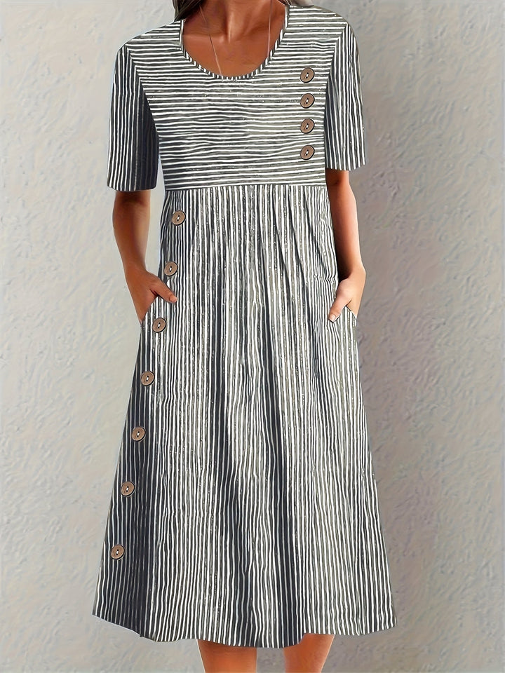 Orla Fiona | Striped Summer Dress