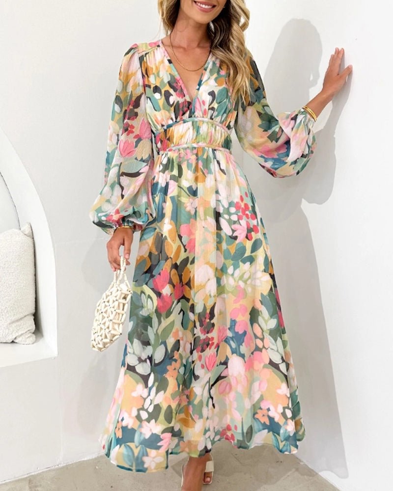 Orla Fiona | Elegant Floral Dress