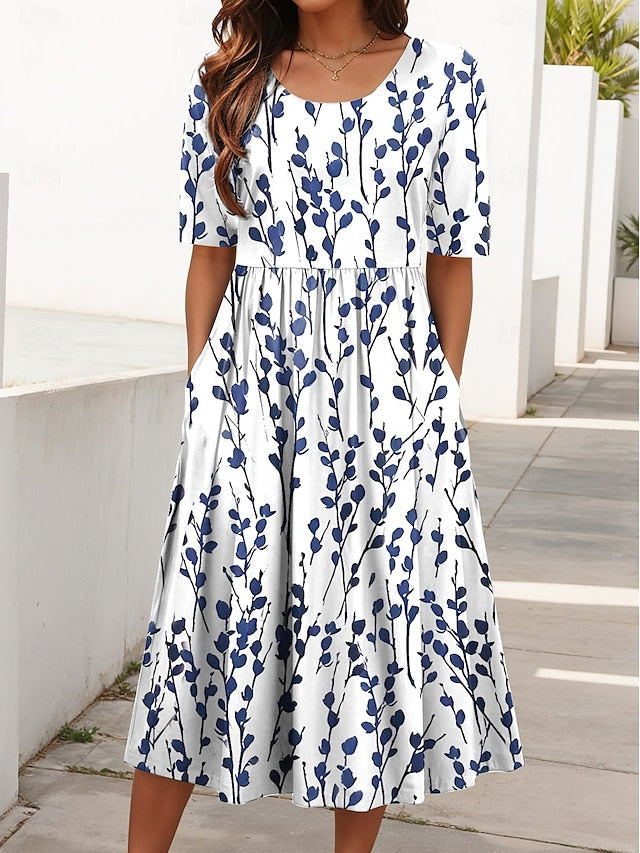 Orla Fiona | Floral Breezy Midi Dress