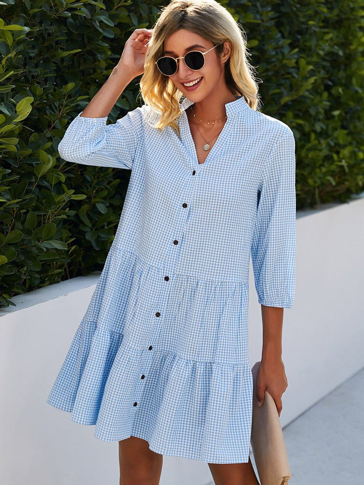 Orla Fiona | Flowy Midi Dress For Effortless Daytime Style.