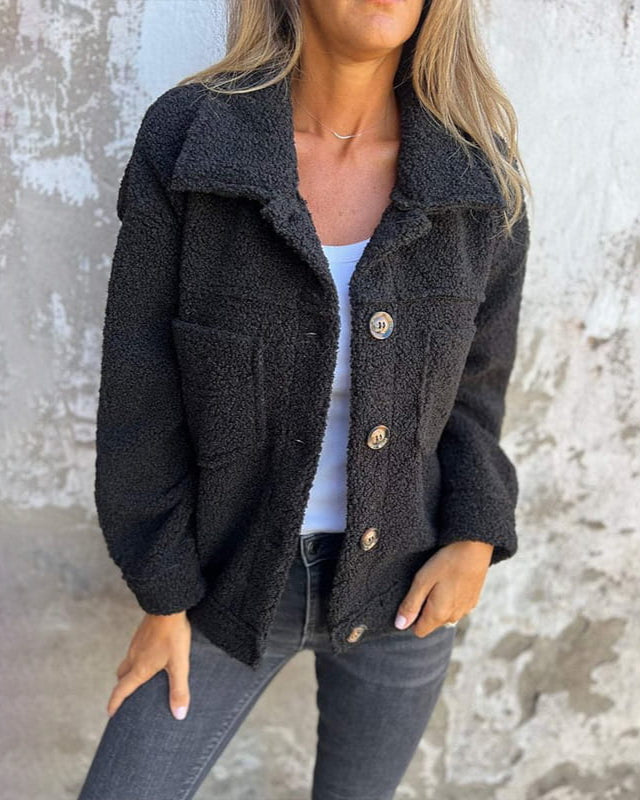 Alizée | Cozy Buttoned Jacket
