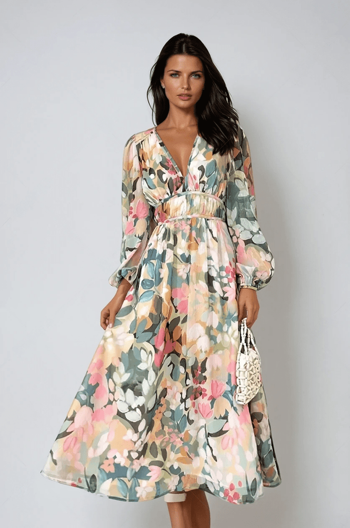 Orla Fiona | Elegant Floral Dress